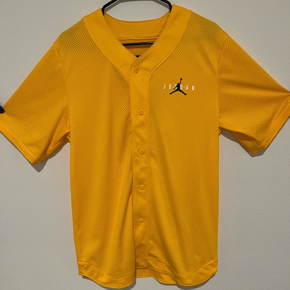 Jordan Jumpman Mesh Button Up Jersey